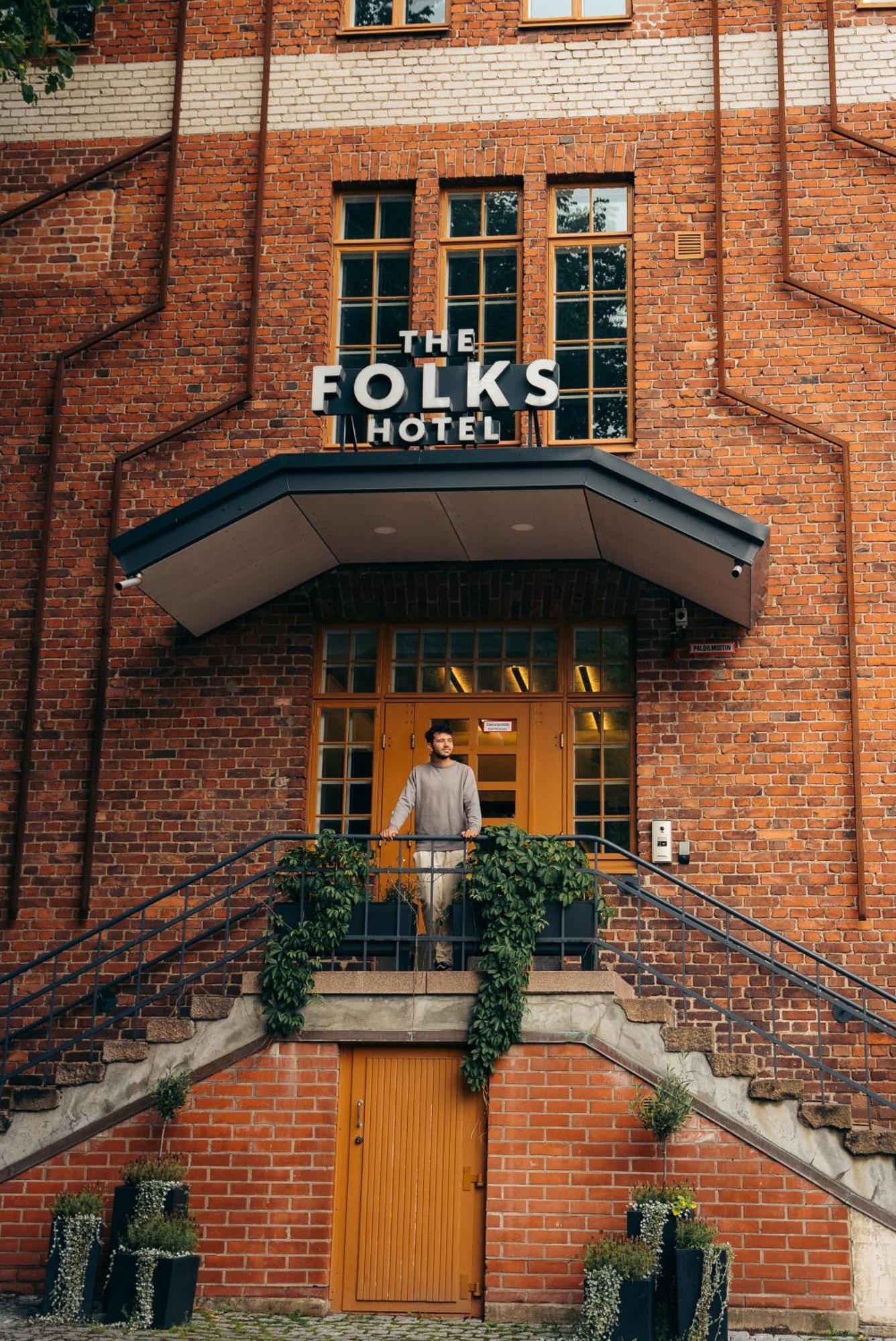The Folks Hotel Konepaja Helsinki Exterior foto